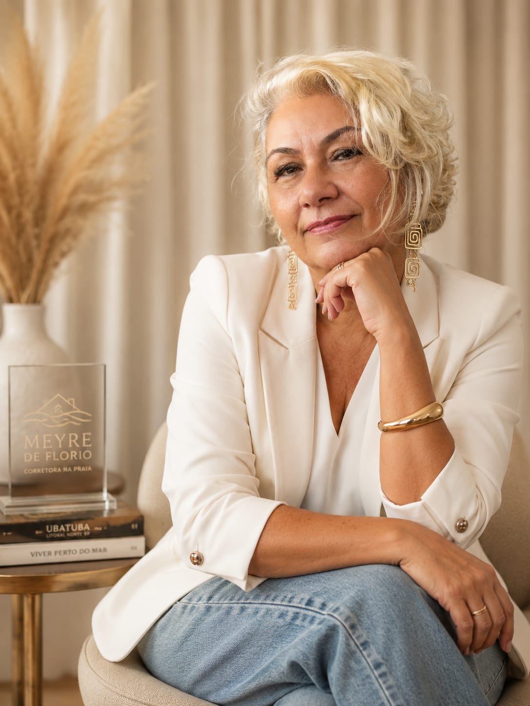 Meyre de Florio, corretora de imóveis em Ubatuba